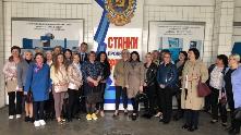 Визит начальников ОК